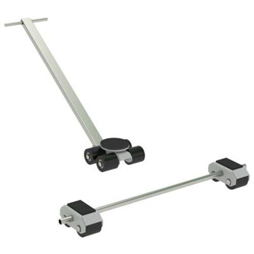 Fahrwerk Set - 1 Lenkfahrwerk, 1 Transportfahrwerk - Traglast 12.000 kg - Schwerlastrollen - Unterfahrhöhe 110 mm