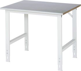Arbeitstisch - höhenverstellbar 760 - 1.080 mm - 1.000 x 800 mm (BxT) - Traglast 500 kg - Stahlblech - Farbe wählbar