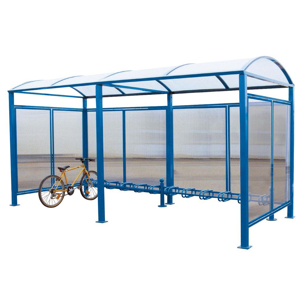 Rückwandverkleidung für Anbaueinheit, Farbe enzianblau (RAL 5010)