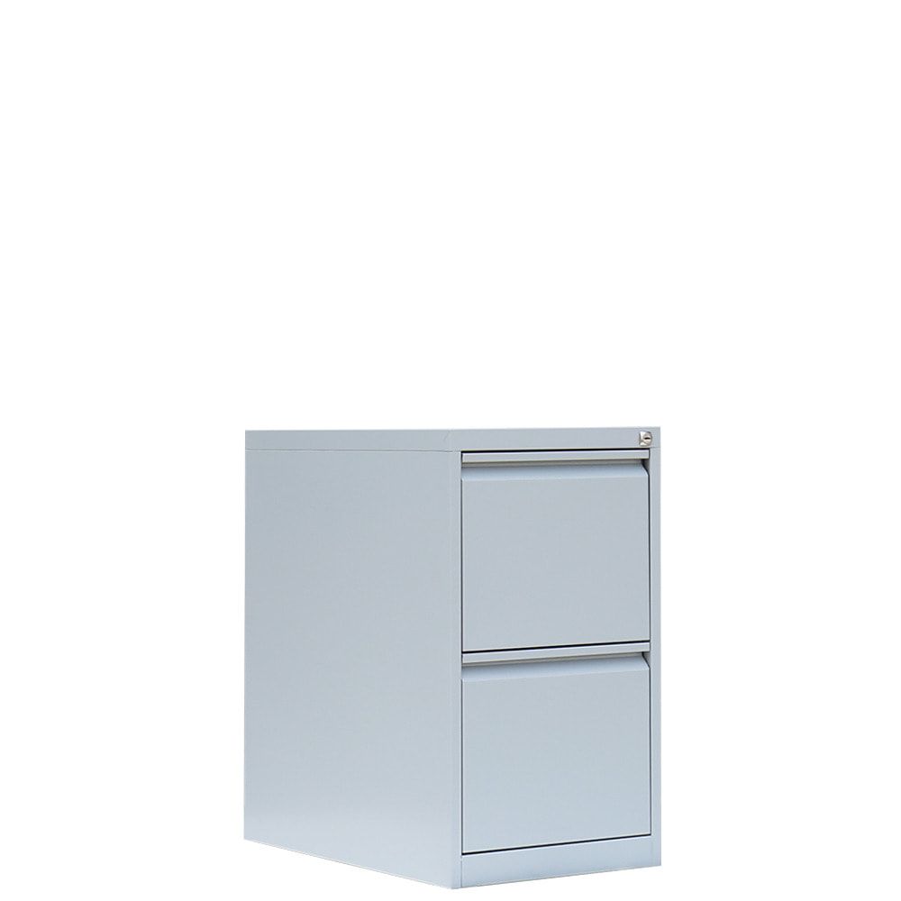 Hängeregistraturschrank, Hängeregisterschrank, 2 Schubladen, 1-bahnig, DIN A4, 700 x 400 x 620 mm (HxBxT), Korpus- und Schubladenfarbe wählbar