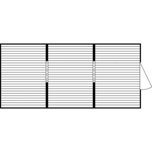 Container, Lagercontainer, Schnellbaucontainer, Materialcontainer, Baucontainer, Gerätehaus, zerlegt, 2.150 x 3.050 x 6.520 mm (HxBxT)