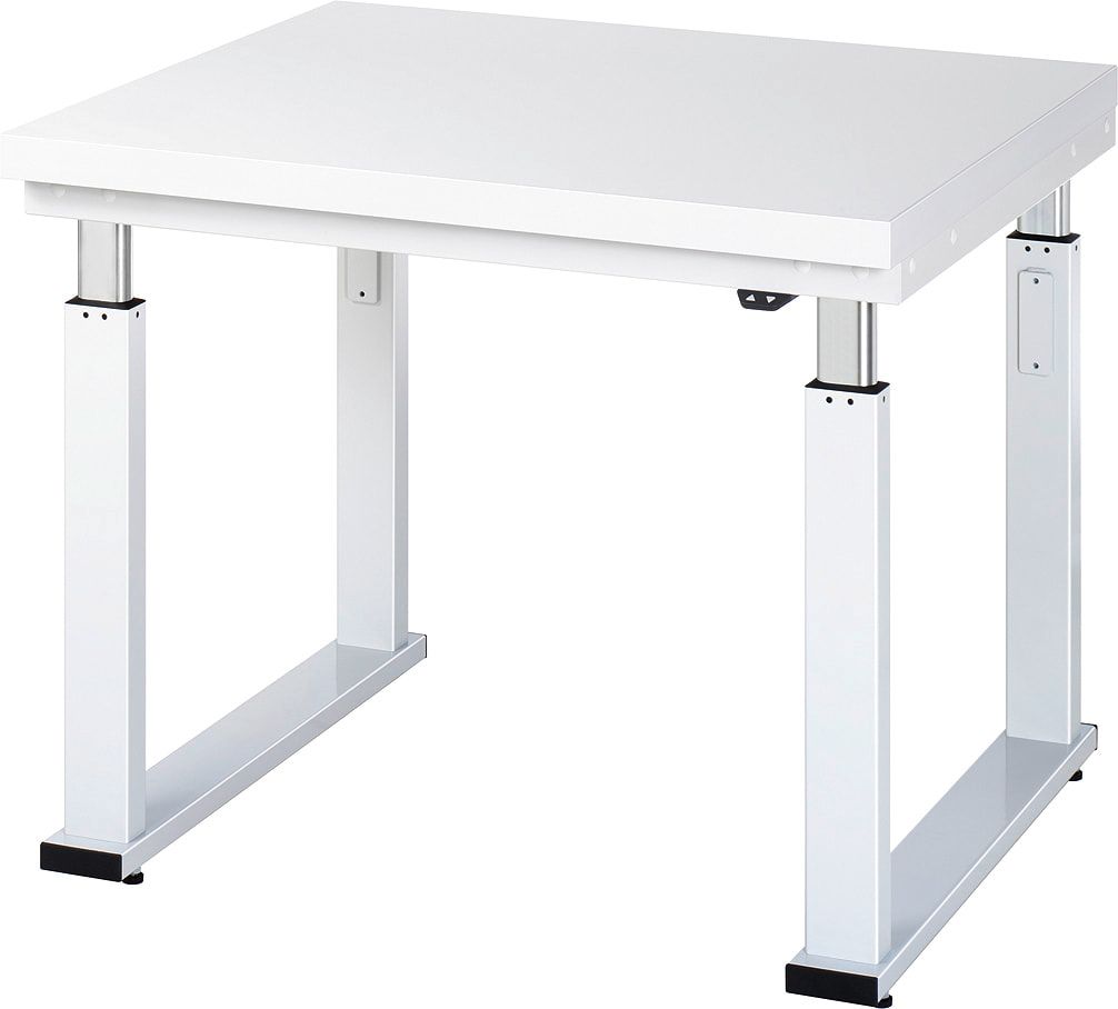 Arbeitstisch - elektrisch höhenverstellbar 740 - 1.140 mm - 1.000 x 700 mm (BxT) - Traglast 600 kg - Buche
