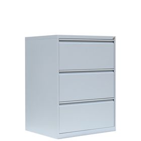 Hängeregistraturschrank, Hängeregisterschrank, 3 Schubladen, 2-bahnig, DIN A4, 1.010 x 760 x 620 mm (HxBxT), Korpus- und Schubladenfarbe wählbar