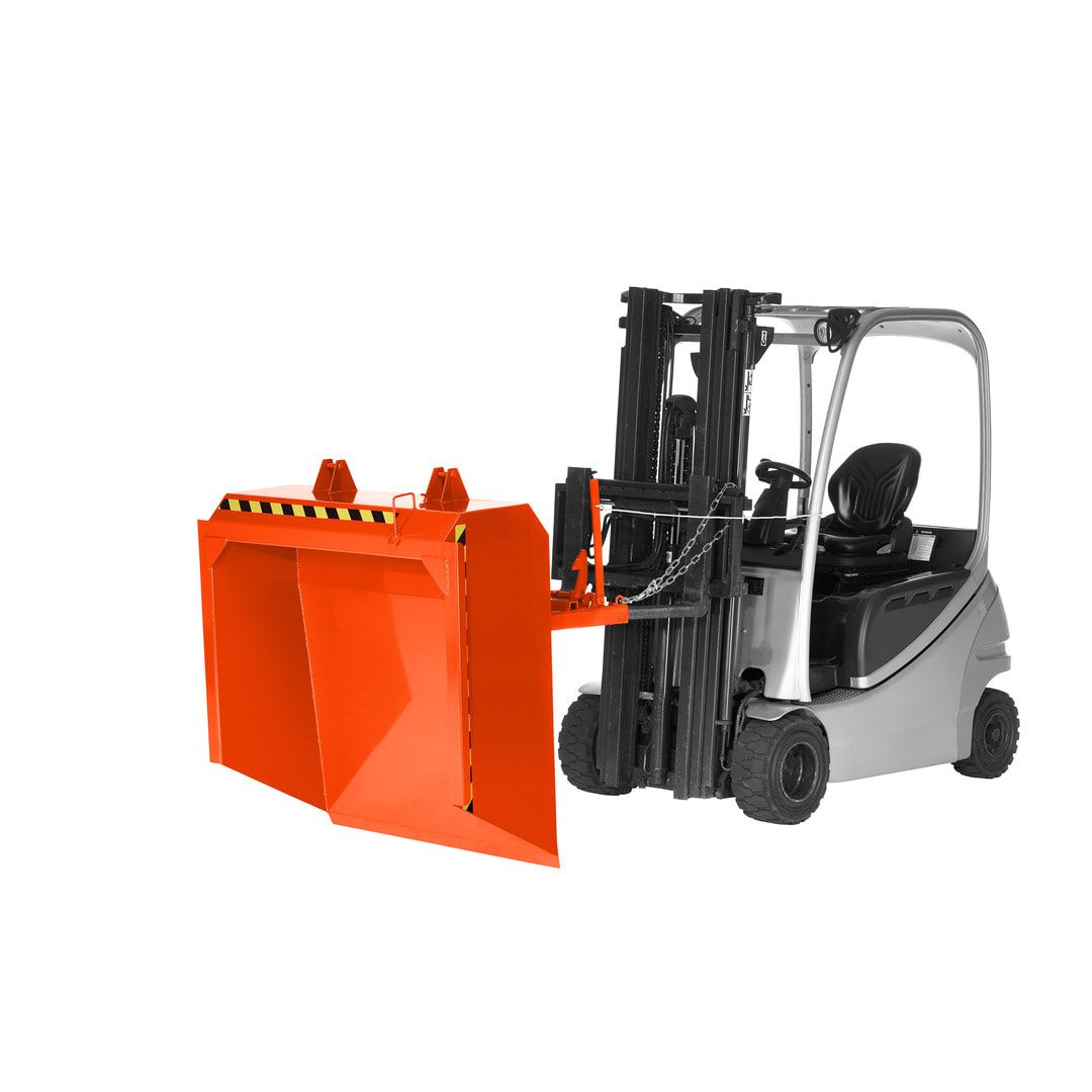 Staplerschaufel - Traglast 1.500 kg - Volumen 500 l - 550 x 1.130 x 1.615 mm (HxBxT) - enzianblau