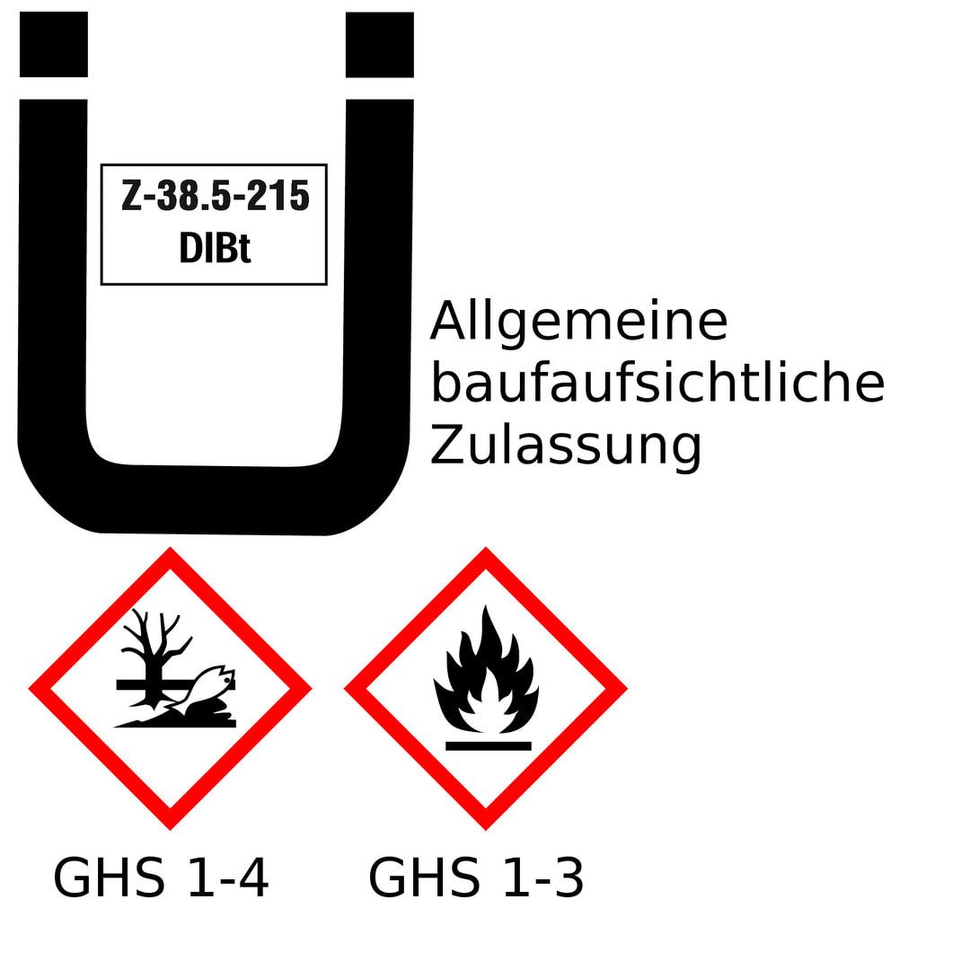 Gefahrstoffdepot für 2 x 200 Liter Fässer, mit Flügeltür, aufklappbares Dach, bis zu 230 Liter Auffangvolumen, für entzündbare Flüssigkeiten, verzinkt