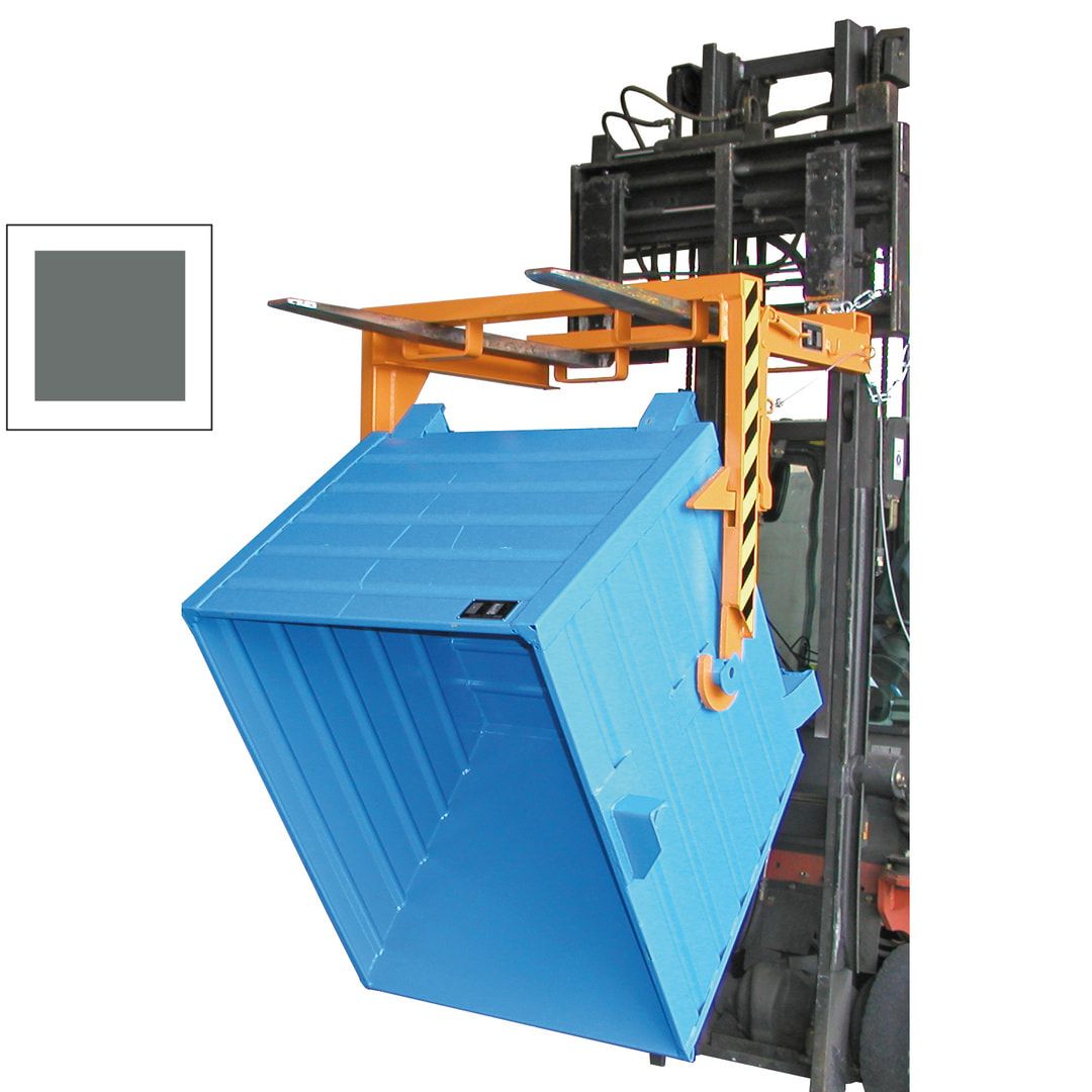 BAUER Kipptraverse - für Stapelkipper mit 1.500 l Volumen - hydraulisch - feuerrot
