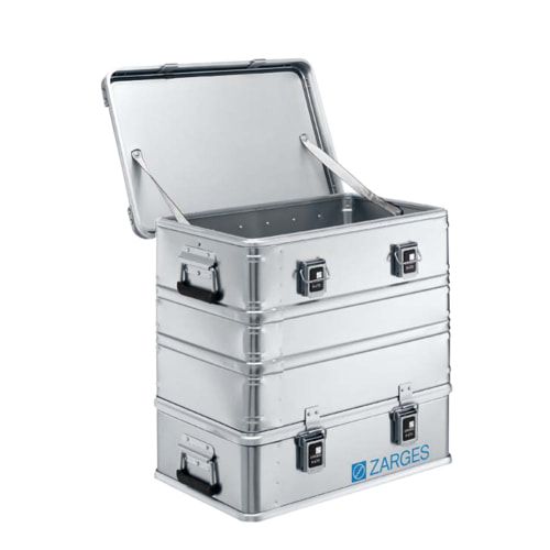 Zarges Universalkiste K 470 Plus - Oberteil - 157 Liter - 750 x 550 x 380 mm (Innenmaß) - Aluminiumkiste