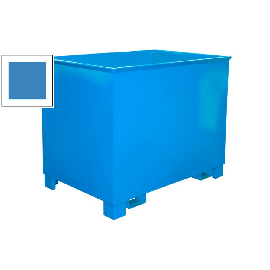 Container - 3-fach stapelbar - Volumen 300 l - Traglast 500 kg - 800 x 840 x 620 mm (HxBxT) - feuerrot