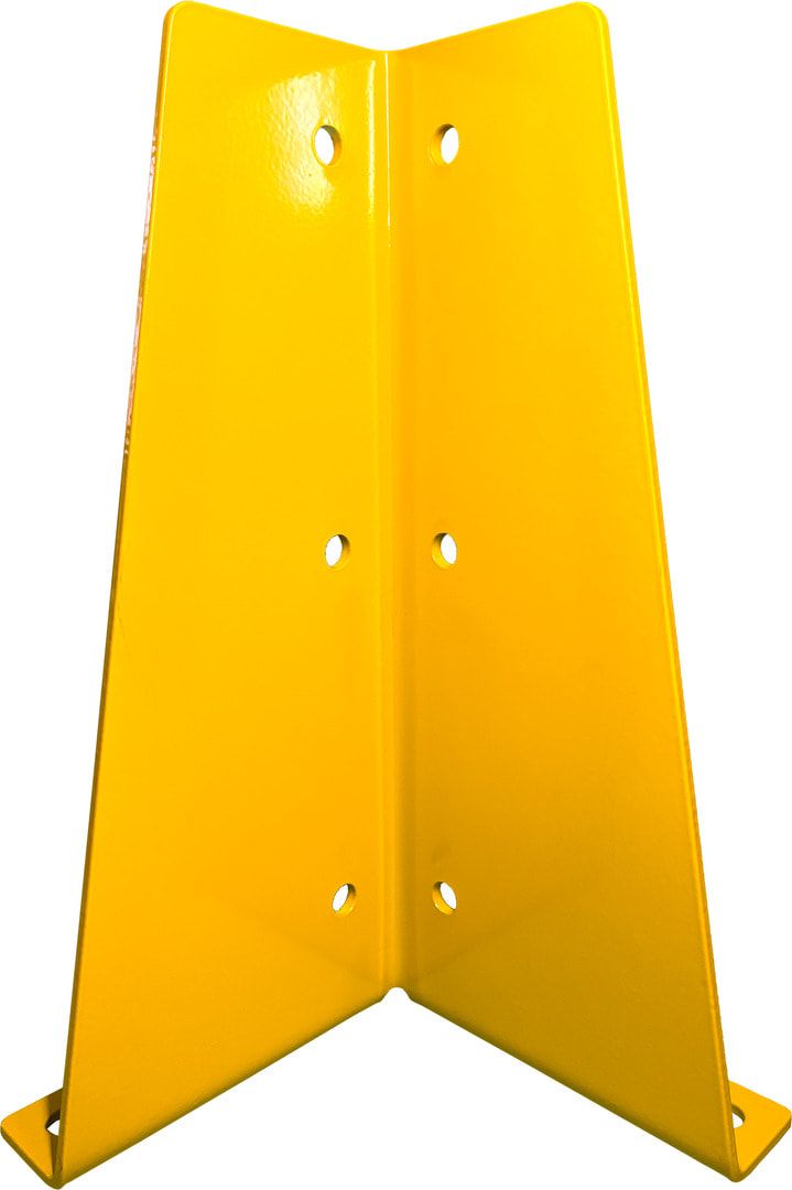 Rammschutz Eck-Form Standard - Anfahrschutz inkl. Bodenanker