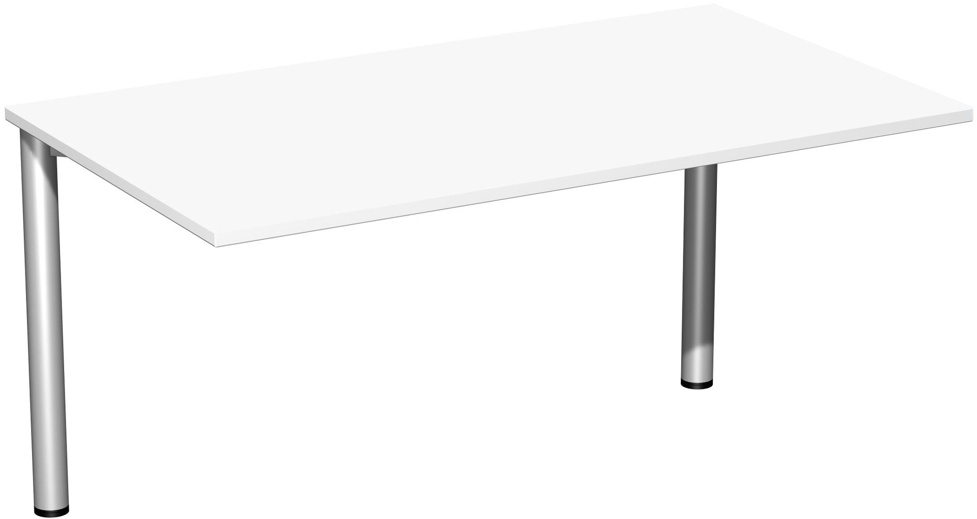 Schreibtisch - 4-Fuß Flex - Bürotisch - 720 x 1.000 x 800 mm (HxBxT) - Gestell anthrazit - Ahorn