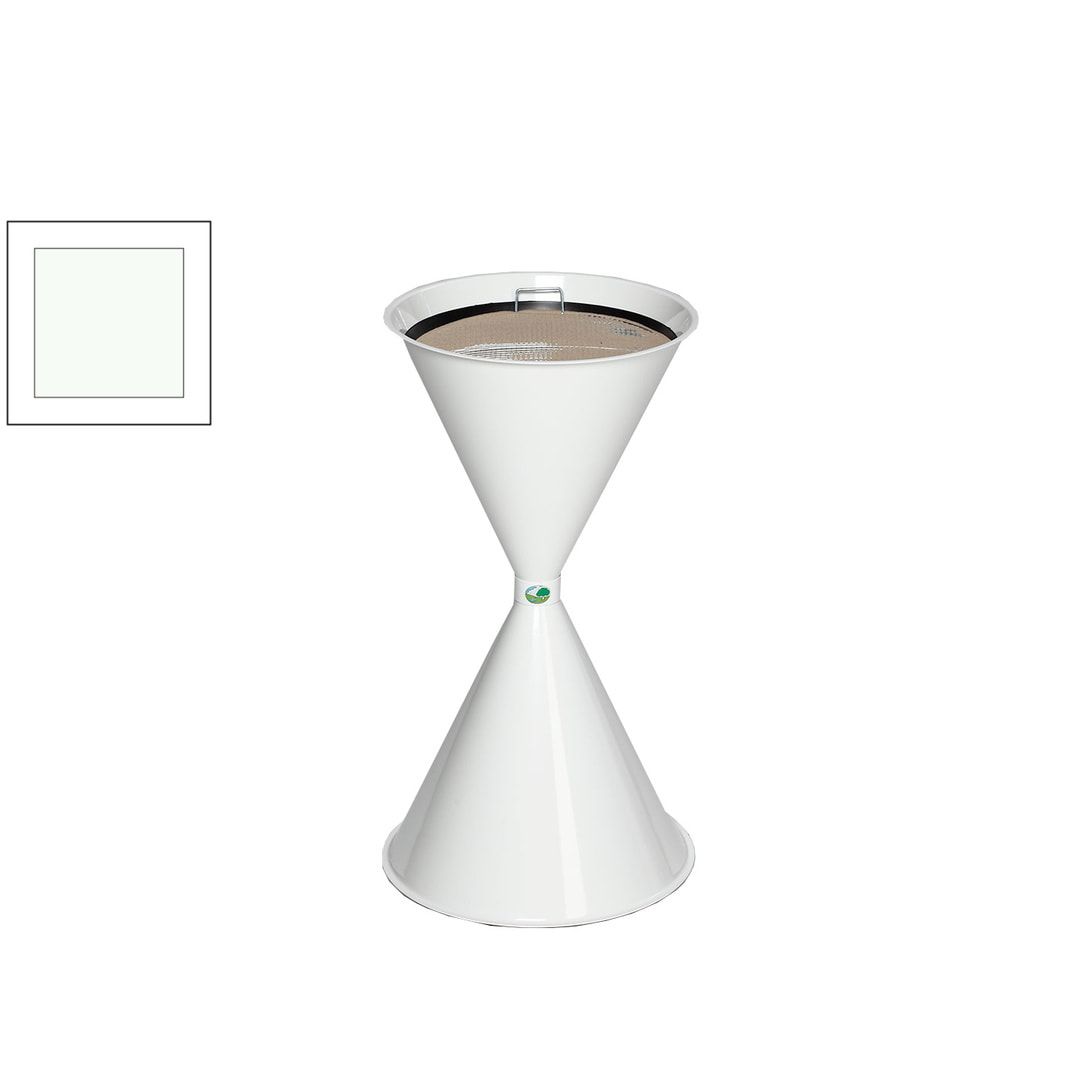Standascher - 730 x 400 mm - Schale, Sieb - Antik silber