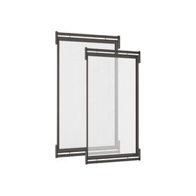 Rückwandverkleidung für Grundmodell, paarweise, Polycarbonat, 10 mm, 15 kg, Aluminiumrahmen, Farbe wählbar