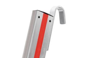 Einhängehakenset, Hakengröße wählbar: 30, 60 oder 100 mm, verzinkter Stahl, für 60 - 83 mm Holme, inkl. Befestigungsmaterial