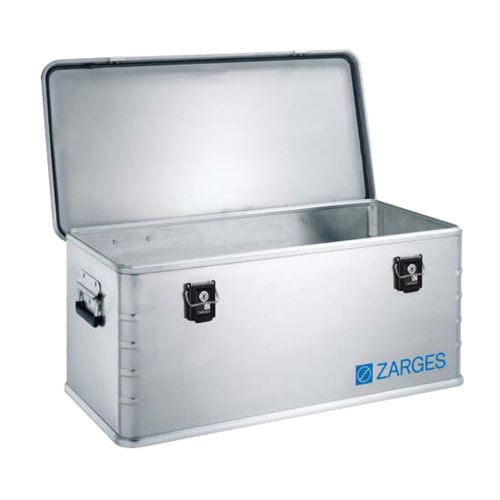 Zarges Box - Aluminium - 135 l - Höhe 370 mm - Breite 900 mm - Tiefe 500 mm - Transportkiste