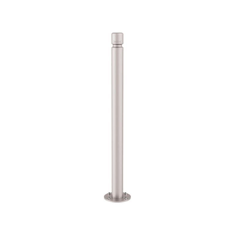 Neigbarer Pfosten mit Flachkopf - 76 x 1.100 mm (DxH) - Farbe enzianblau - Pfosten mit Gelenk - beweglicher Pfosten