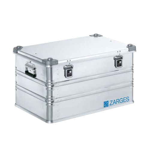 ZARGES Universalkiste K 470 - Volumen 121 l - Höhe 410 mm - Breite 740 mm - Tiefe 510 mm - Aluminiumkiste