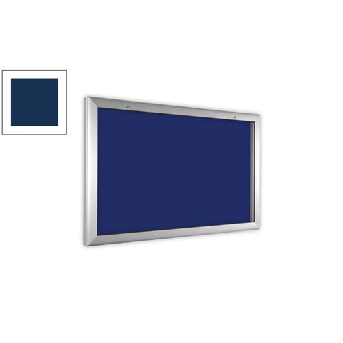 Aluminium Schaukasten, Schaufenster, Auslage, Werbekasten - DIN A2, Hochformat, Magnet Rückwand in anthrazit, 800 x 540 x 80 mm (HxBxT)