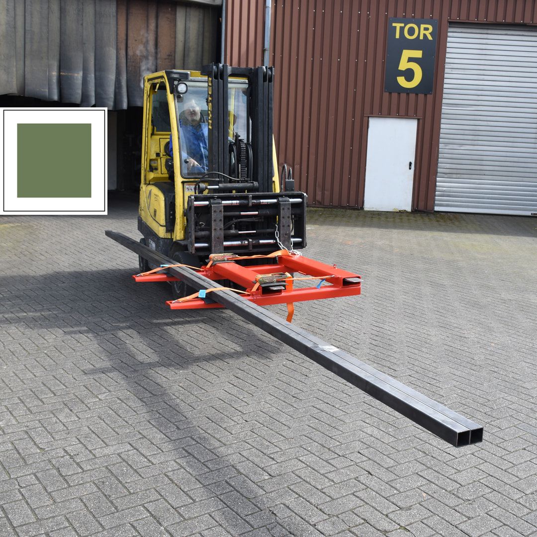 Langgutseitenlader - Traglast 750 kg - 145 x 1.100 x 1.465 mm (HxBxT) - feuerrot