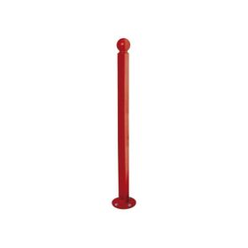 Neigbarer Pfosten mit Kugelkopf - 76 x 1.102 mm (DxH) - Farbe wählbar - Pfosten mit Gelenk - beweglicher Pfosten