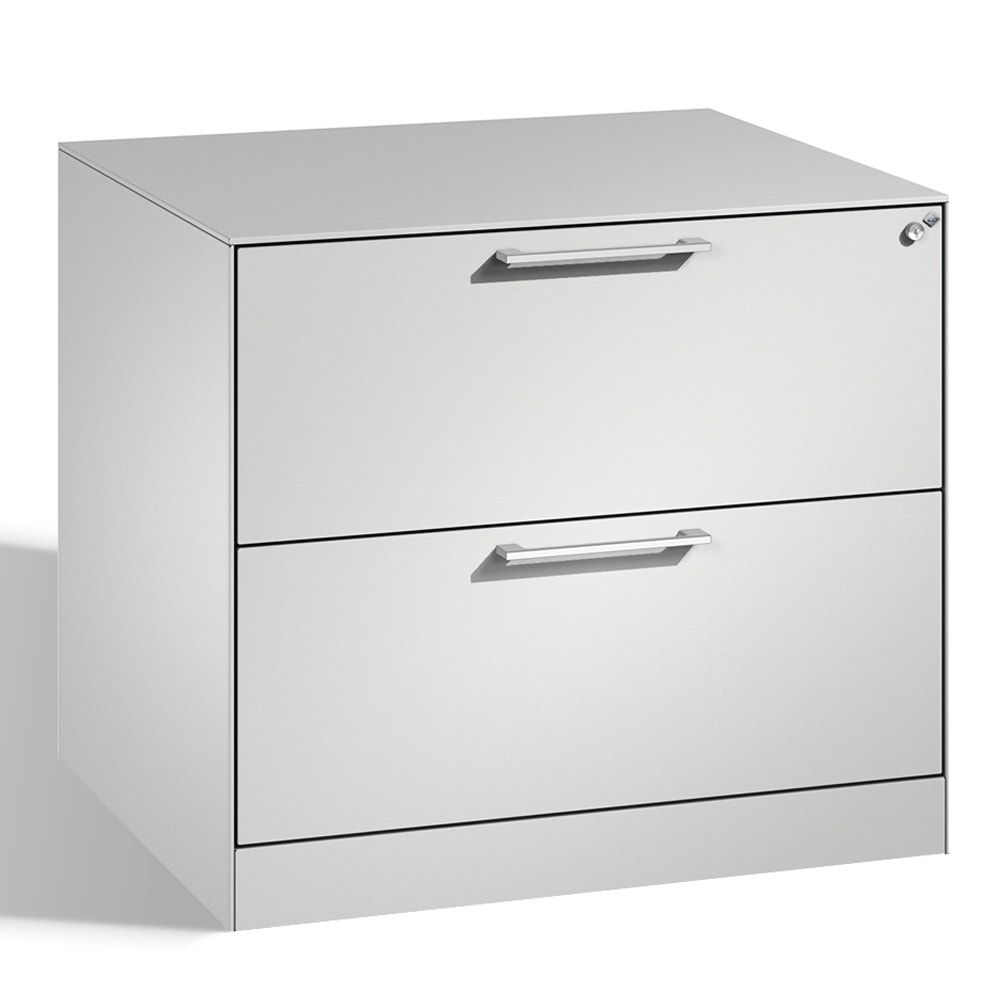 Hängeregistratur, Hängeregisterschrank, Aktenschrank, Büroschrank, DIN A4, 2 Auszüge, 2-bahnig, Farbe wählbar, 698 x 800 x 600 mm (HxBxT)
