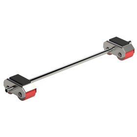 Transportfahrwerk - Schwerlastrollen - Verbindungsstange 1.100 mm - Unterfahrhöhe 110 mm - Traglast wählbar