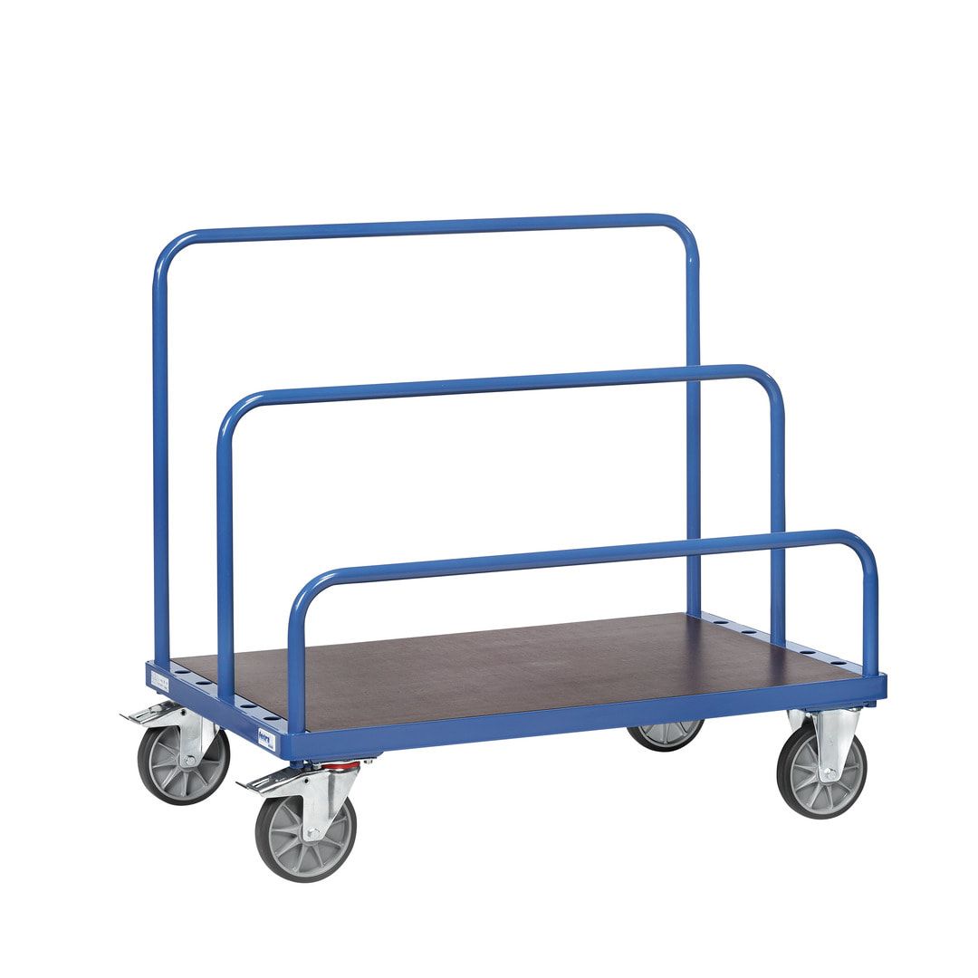 Fetra - Plattenwagen - Tragkraft 1.200 kg - 800 x 1.200 mm (BxT) - für Einsteckbügel