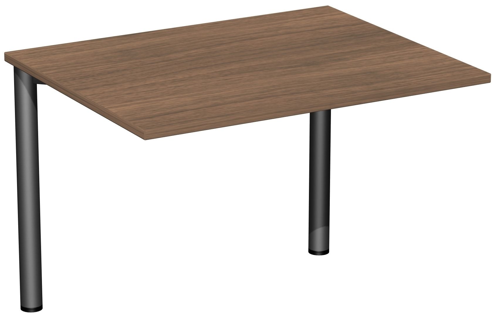 Schreibtisch - 4-Fuß Flex - Bürotisch - 720 x 1.000 x 800 mm (HxBxT) - Gestell anthrazit - Ahorn