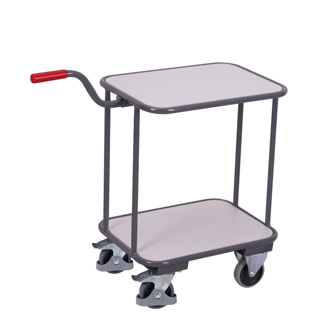ESD-Griffroller - Tragkraft 250 kg - 910 x 455 x 940 mm (HxBxT) - grau