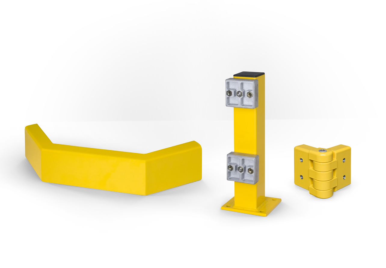 Rammschutzbalken und Planken