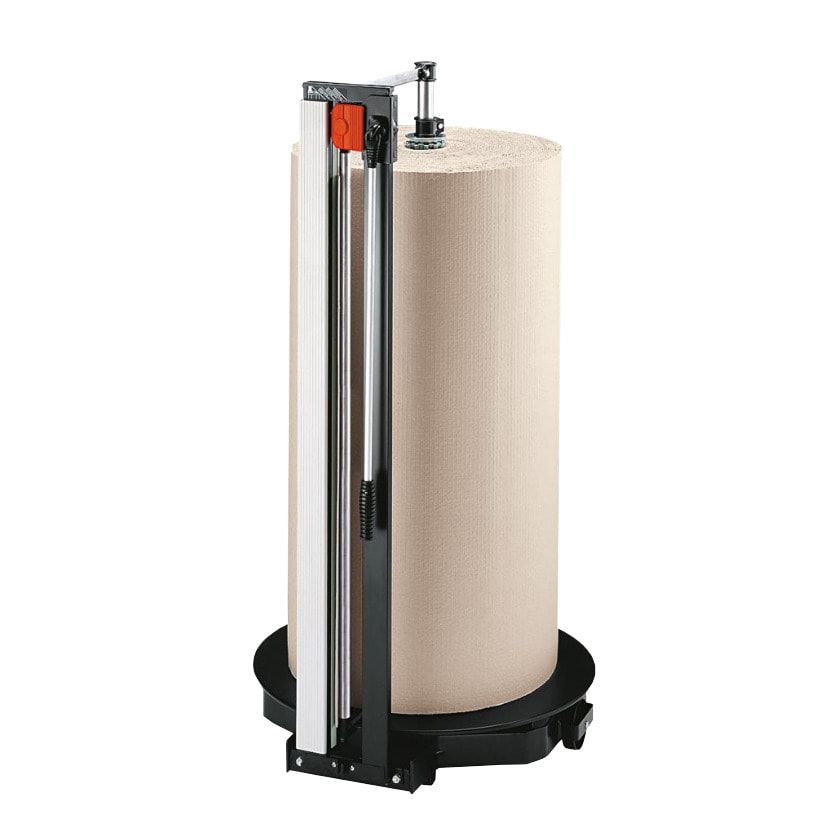 Schneidständer - senkrecht - Schnittbreite 1.000 mm - Rollendurchmesser 800 mm - 1.300 x 800 x 880 mm (HxBxT)