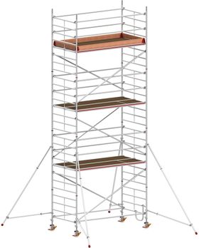 Fahrgerüst mit Ausleger - fahrbar - Höhe wählbar - 2.950 x 1.500 mm (BxT) - Hymer
