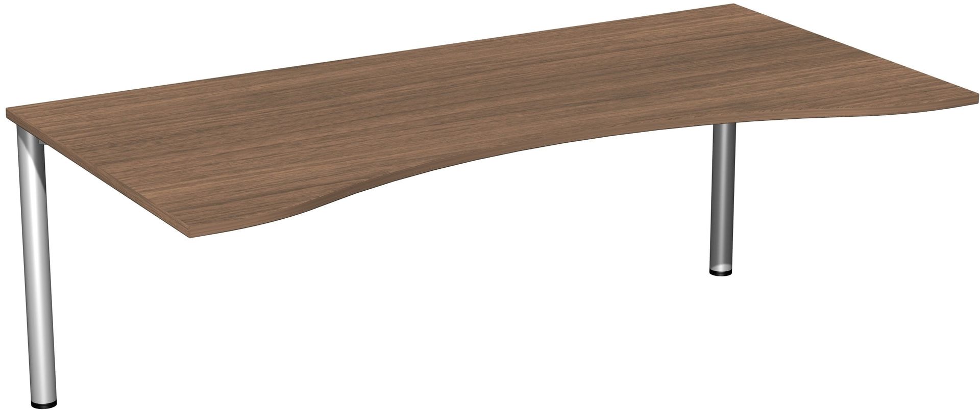Ergo-Schreibtisch - 4-Fuß Flex - Bürotisch - 720 x 1.600 x 1.000 mm (HxBxT) - Gestell anthrazit - Ahorn