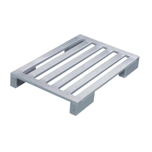 Aluminium Flachpalette - Eckfüße - Breite 600 mm - Tragkraft 600 kg - Zarges