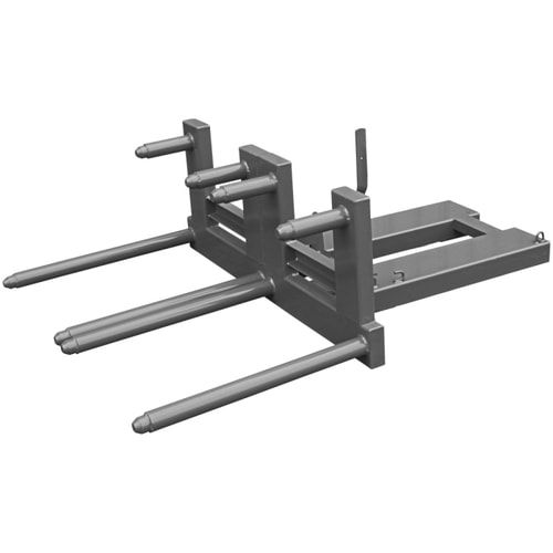 Eichinger Fasswender, Stapler, 1 x 200 l Fass, Traglast 500 kg, Seilzug, automatische Verriegelung bei 8 Grad, Farbe: anthrazitgrau (RAL 7016)