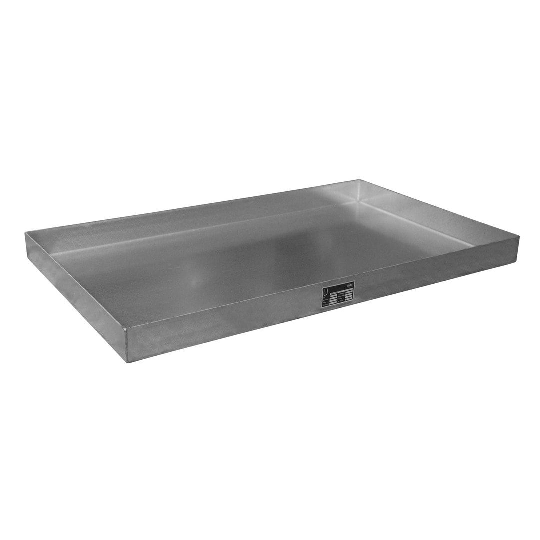 Kleingebindewanne - Volumen 20 l - (HxBxT) 60 x 940 x 370 mm - Edelstahl