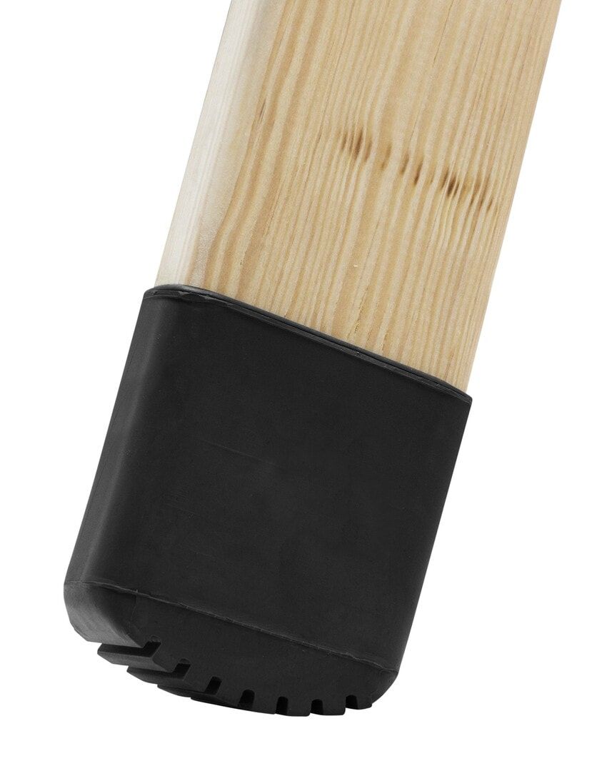 Gummischuhset, 2 Schuhe, für Holme mit ca. 60 mm, inkl. Befestigungsmaterial
