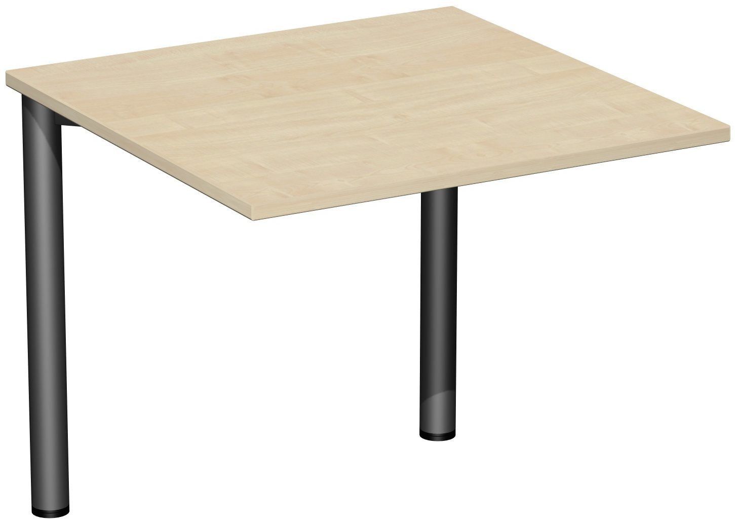 Schreibtisch - 4-Fuß Flex - Bürotisch - 720 x 1.200 x 600 mm (HxBxT) - Gestell anthrazit - Ahorn