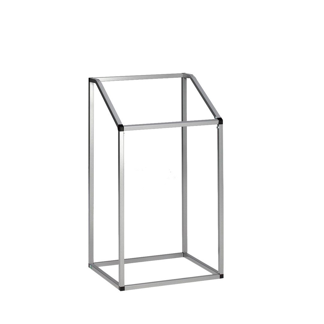 Müllsackständer für 1.000 l Säcke - 1.835 x 630 x 540 mm (H x B x T) - blau