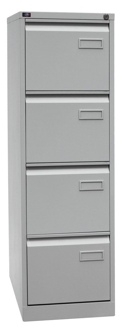 Bisley Light Hängeregistraturschrank - 2 Schubladen - einbahnig - Farbe blau