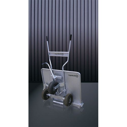 Eichinger - Plattenkarre - Traglast 400 kg - verstellbare Spannweite - Schaufelmaß 900 x 1.190 mm - Lufträder - feuerverzinkt