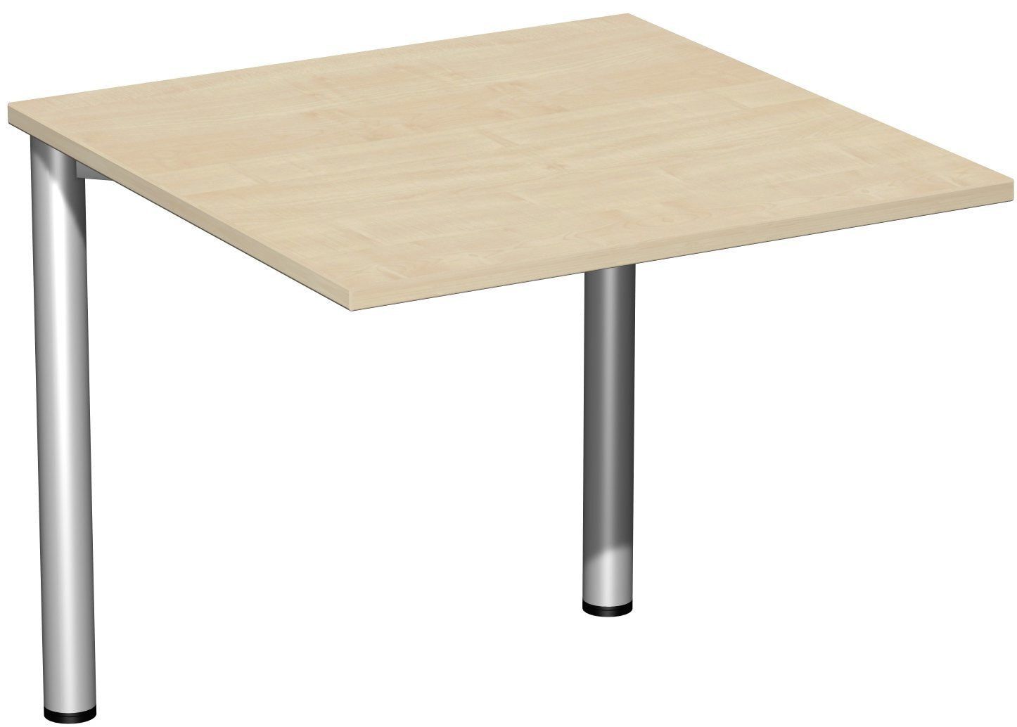 Schreibtisch - 4-Fuß Flex - Bürotisch - 720 x 1.200 x 600 mm (HxBxT) - Gestell anthrazit - Ahorn
