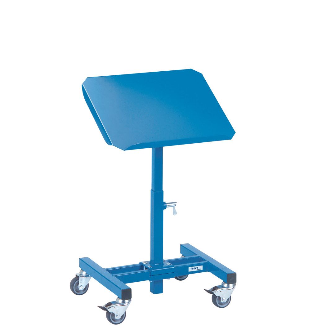 Fetra - Fahrbarer Materialständer - 150 kg - (H) 505 bis 775 mm höhenverstellbar