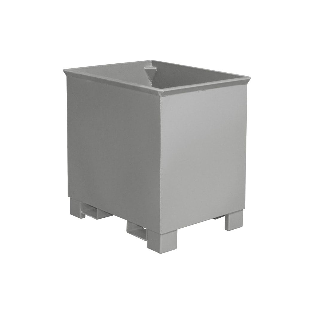 Container - 3-fach stapelbar - Volumen 300 l - Traglast 500 kg - 800 x 840 x 620 mm (HxBxT) - feuerrot