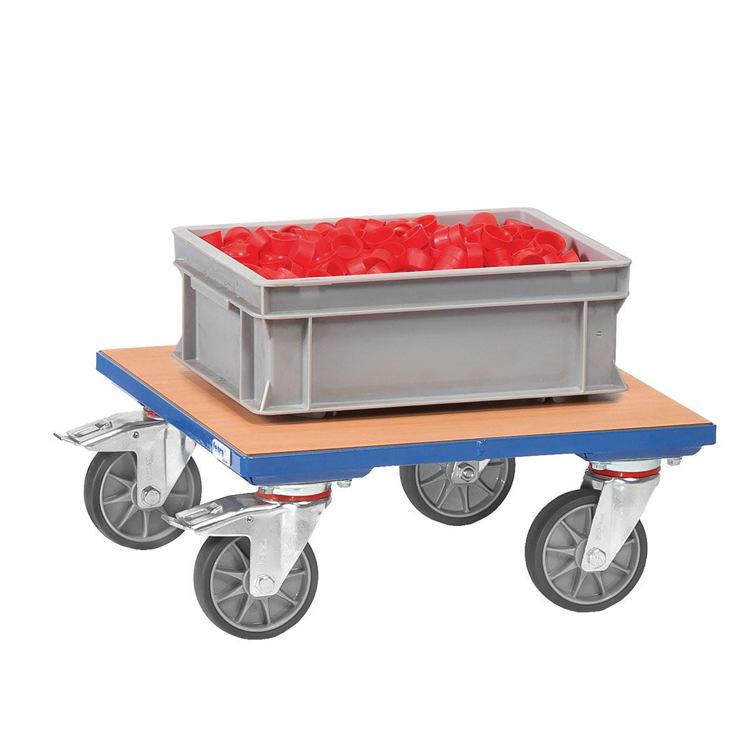 Fetra - Kistenroller - 400 kg Traglast - (HxBxT) 199 x 500 x 500 mm