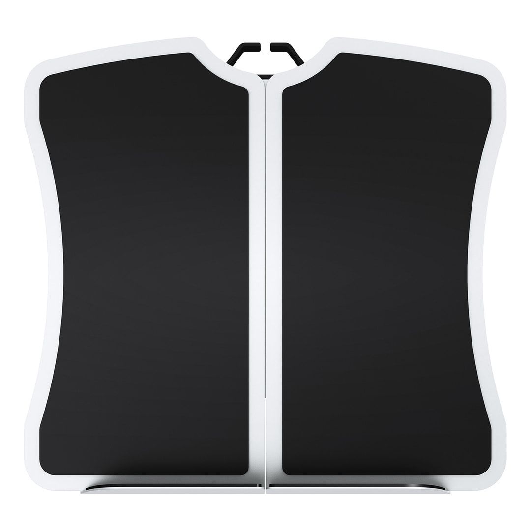 Laptophalterung, Notebookhalterung für Monitorarm, VESA MIS-D 100 x 100 mm, 300 - 365 x 285 mm (BxT) , max. 12 kg, rutschfeste Oberfläche, Kabelklemme