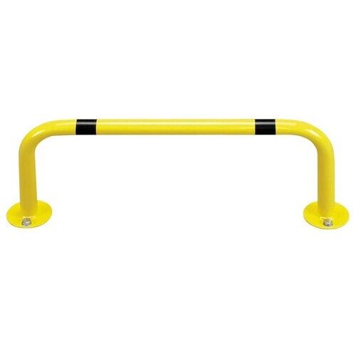 Rammschutz-Bügel für den Innenbereich, Rammschutzgeländer aus Stahl, 300 mm Höhe, 1.000 mm Breite, Durchmesser 42,4 mm