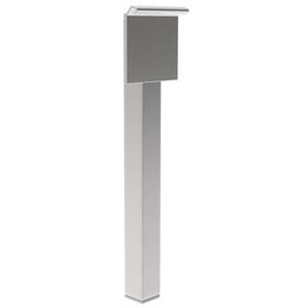 Montagehilfe Set für d-flexx Regalanfahrschutz ALFA, 2 Stück, galvanisch verzinkter Stahl, 337 x 80 x 45 mm (HxBxT), 1,4 kg
