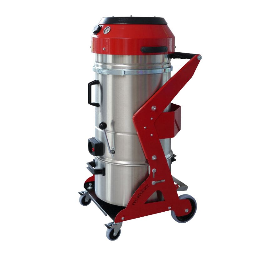 Industriesauger - Trockensauger - 1.200 W - Volumen 25 l - Staubklasse H - 1.050 x 480 x 530 mm (HxBxT)