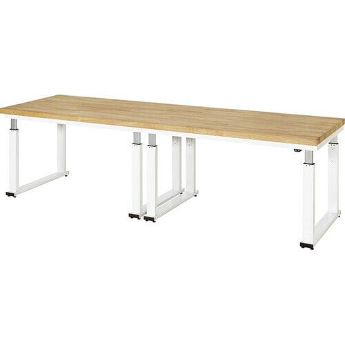 Arbeitstisch - elektrisch höhenverstellbar 740 - 1.140 mm - 3.000 x 700 mm (BxT) - Traglast 600 kg - Buche
