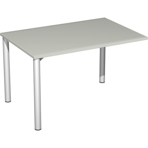 Schreibtisch - 4-Fuß Flex - Bürotisch - 720 x 1.000 x 800 mm (HxBxT) - Gestell anthrazit - Ahorn